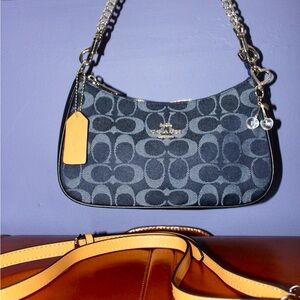 Coach JEANS Signature Shoulder Bag